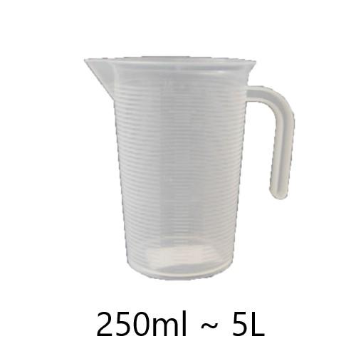 [한의]플라스틱 비커 (250ml~5L)