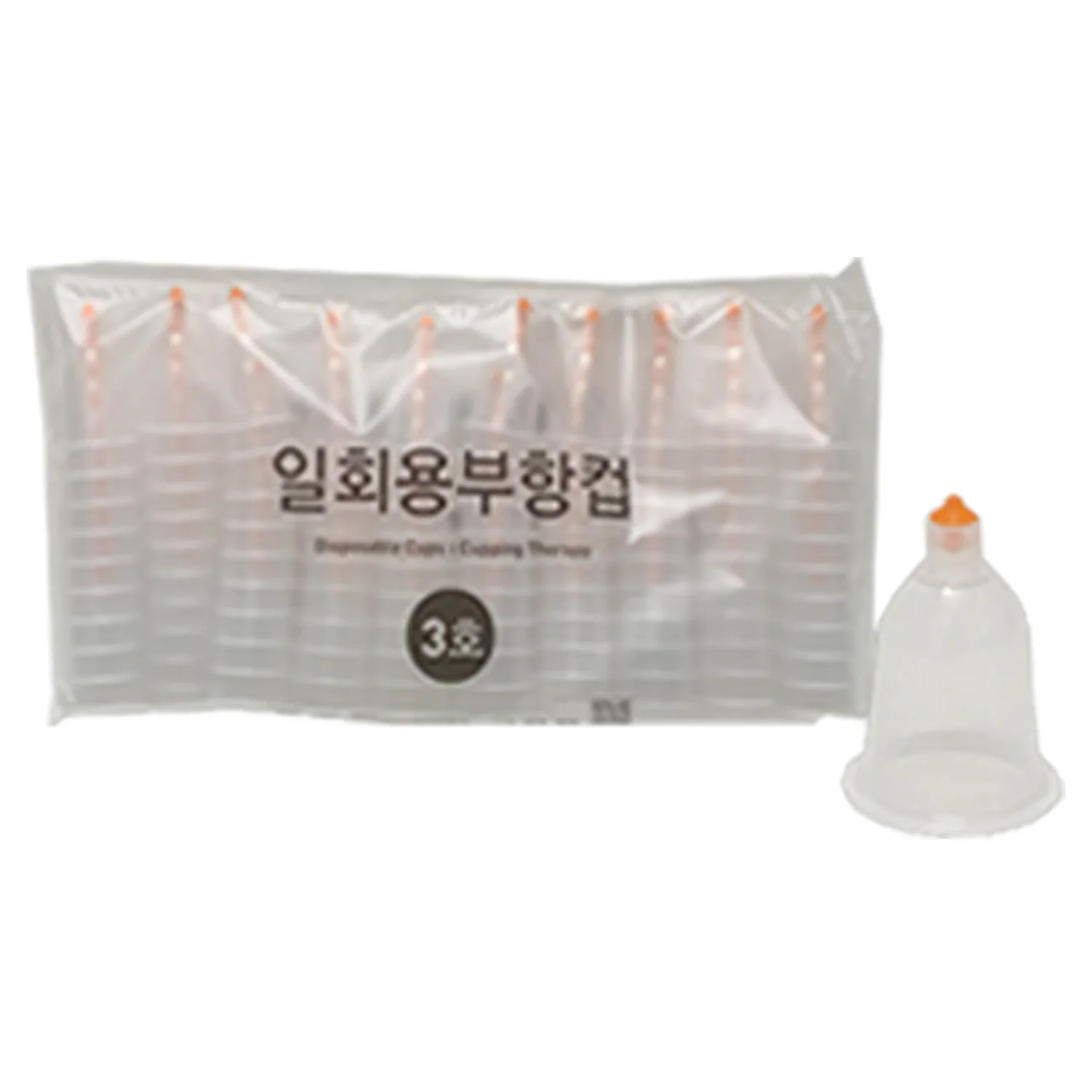 [굿플]일회용부항컵 1~3호 100개  