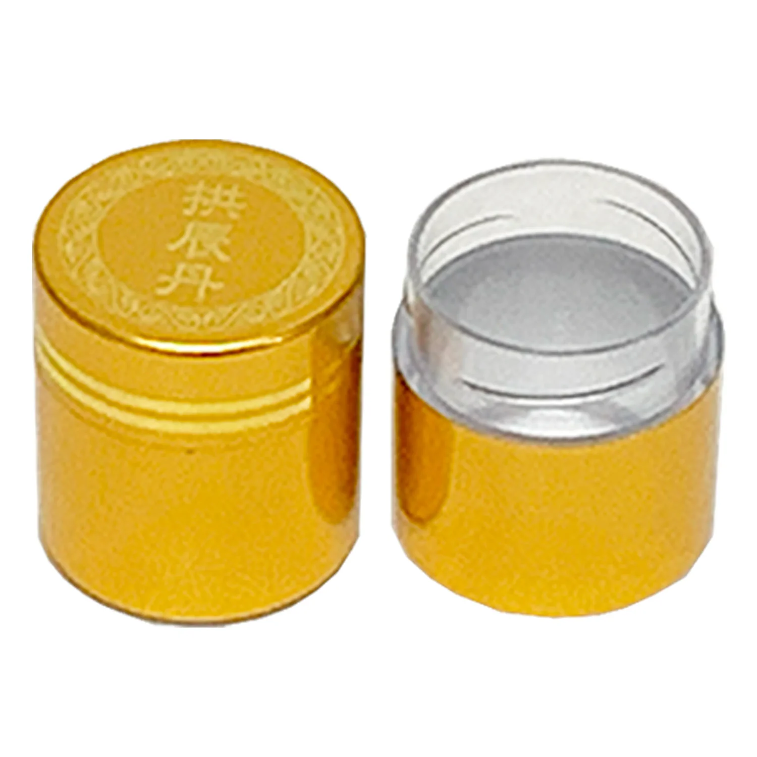 [투명바닥]금띠 공진단청병 무광(대)