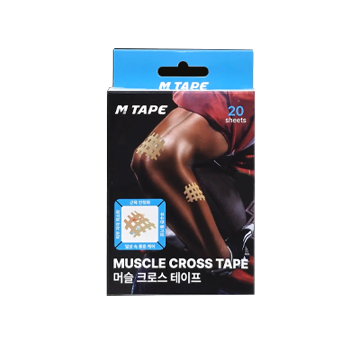 [머슬]크로스테이프 1통(20매입)