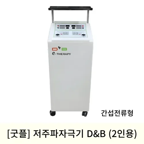 [08월맞이]굿플 간섭전류형 저주파자극기 D&B(2인용)