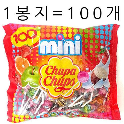 [농심]츄팝춥스 미니 (1봉지 100개)